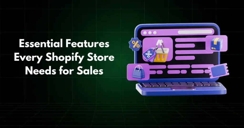 Shopify ecommerce features