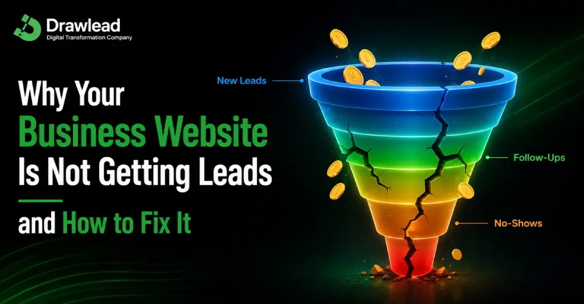 website not getting leads