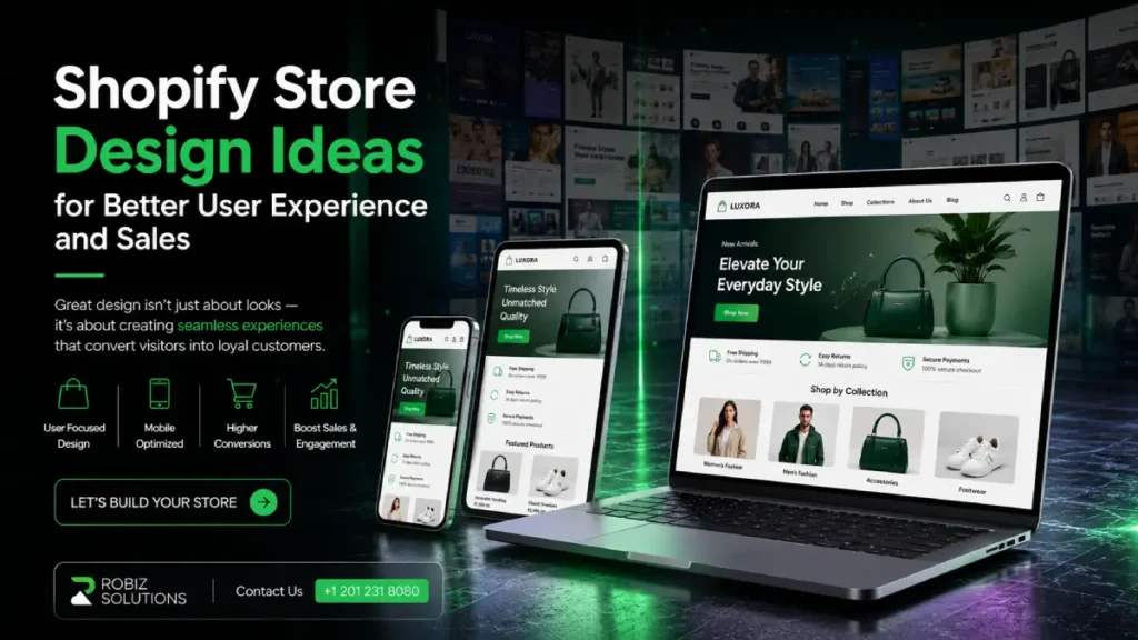shopify website design